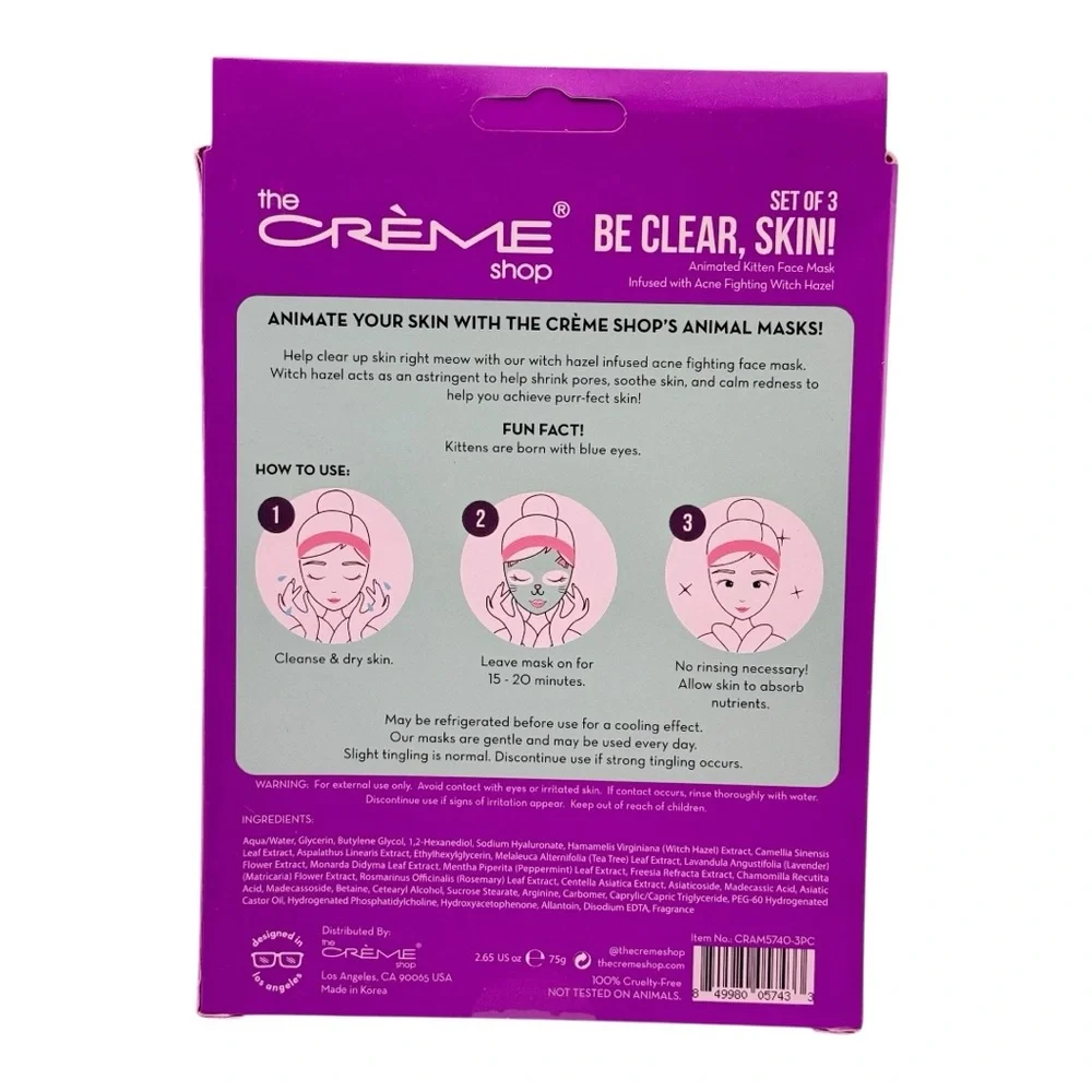 NIB The Crème Shop 